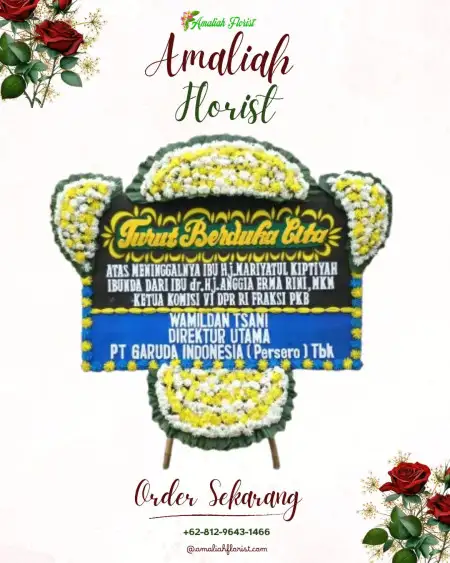 Papan Bunga Duka Ngadireso